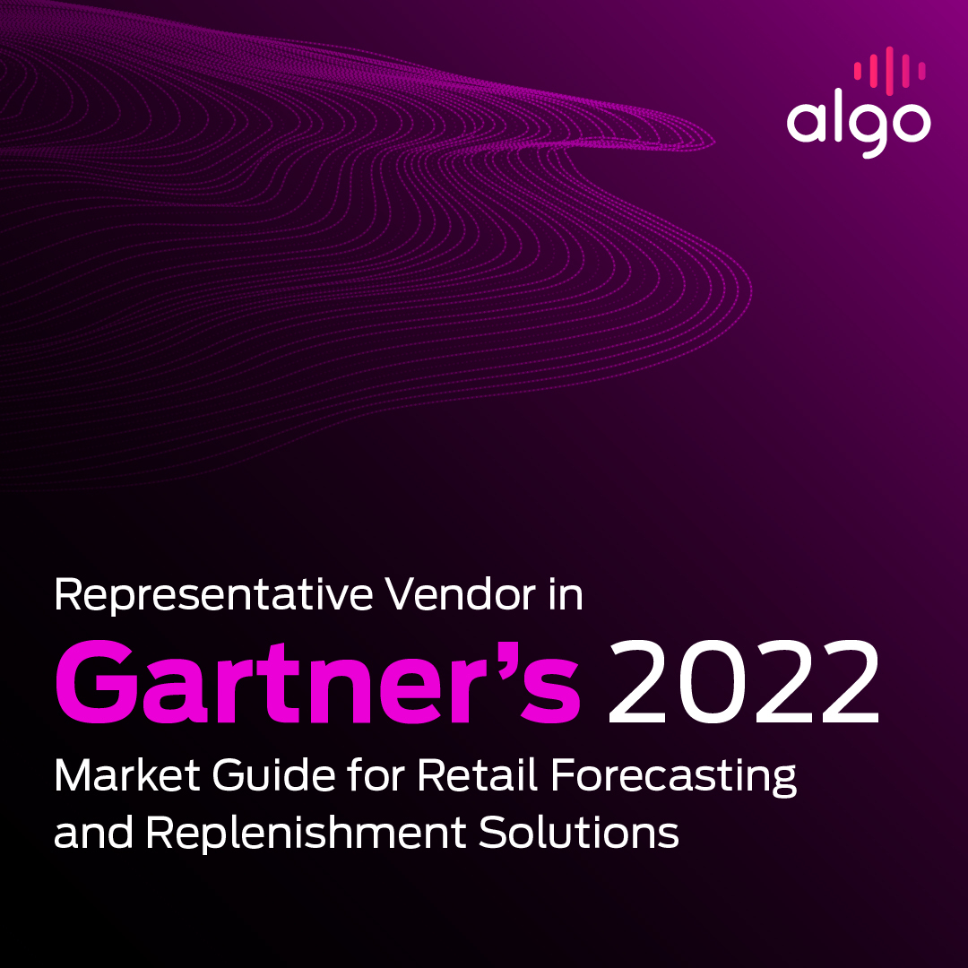Representative Vendor in Gartner’s 2022 Market Guide | Algo